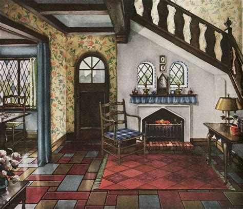 inside homes in 1930s.